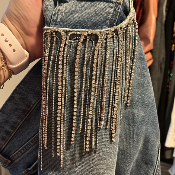Joe’s Jeans with crystal fringe - Picture 6 of 6